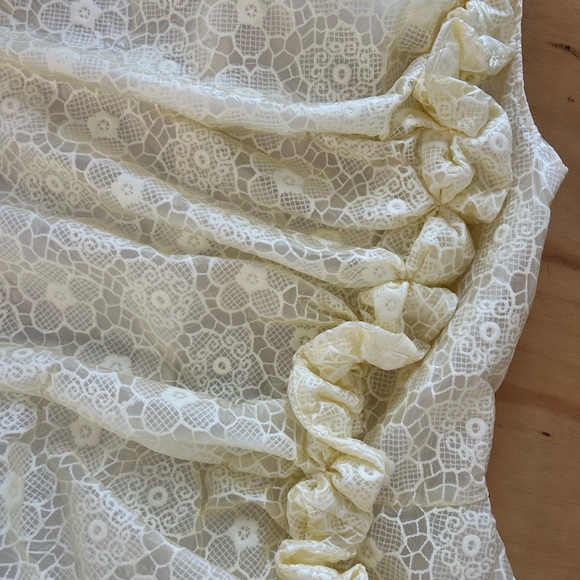 Simone Rocha Lace Floral Ruffle Dress - Picture 4 of 7